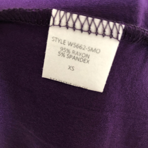 Stitch Fix Loveappella Purple Long Sleeve Knit Top - Picture 2 of 5